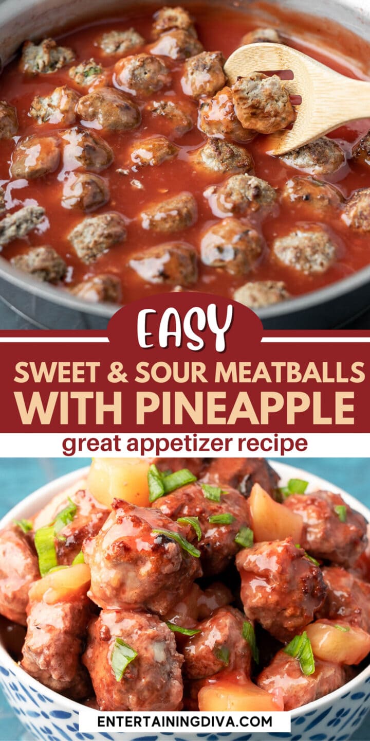 Easy Sweet And Sour Meatballs With Pineapple