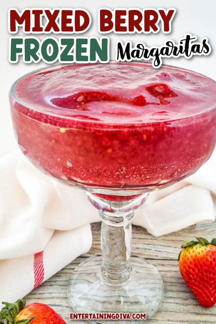 Mixed Berry Frozen Margaritas