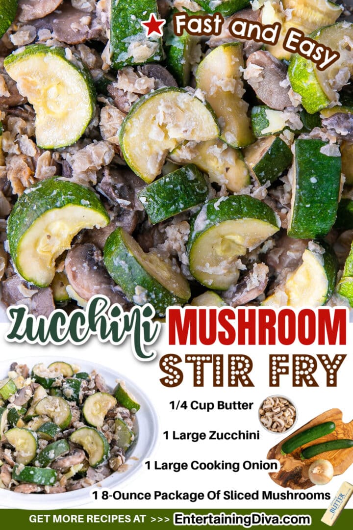 Zucchini Mushroom Stir Fry