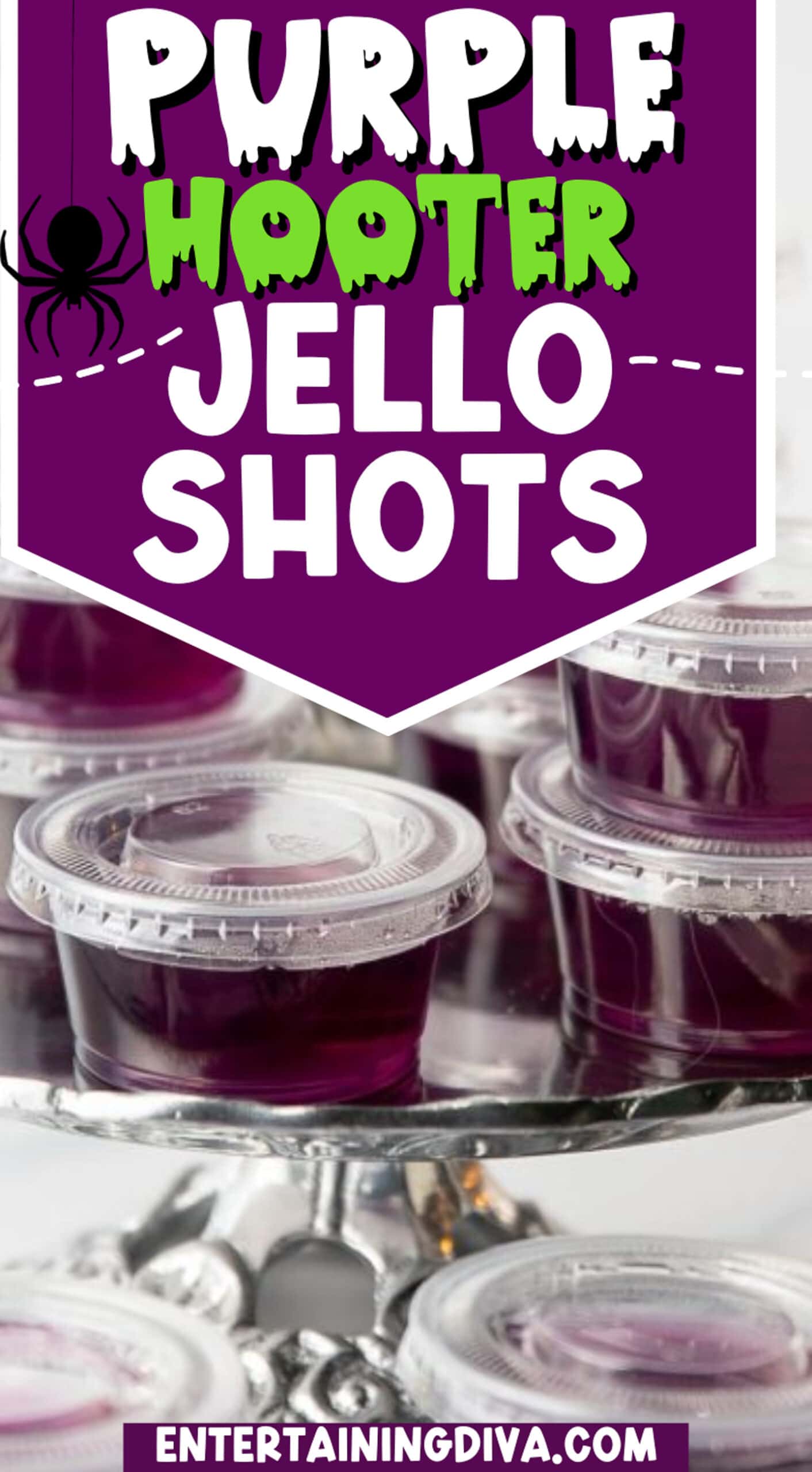 Easy Purple Hooter Jello Shots