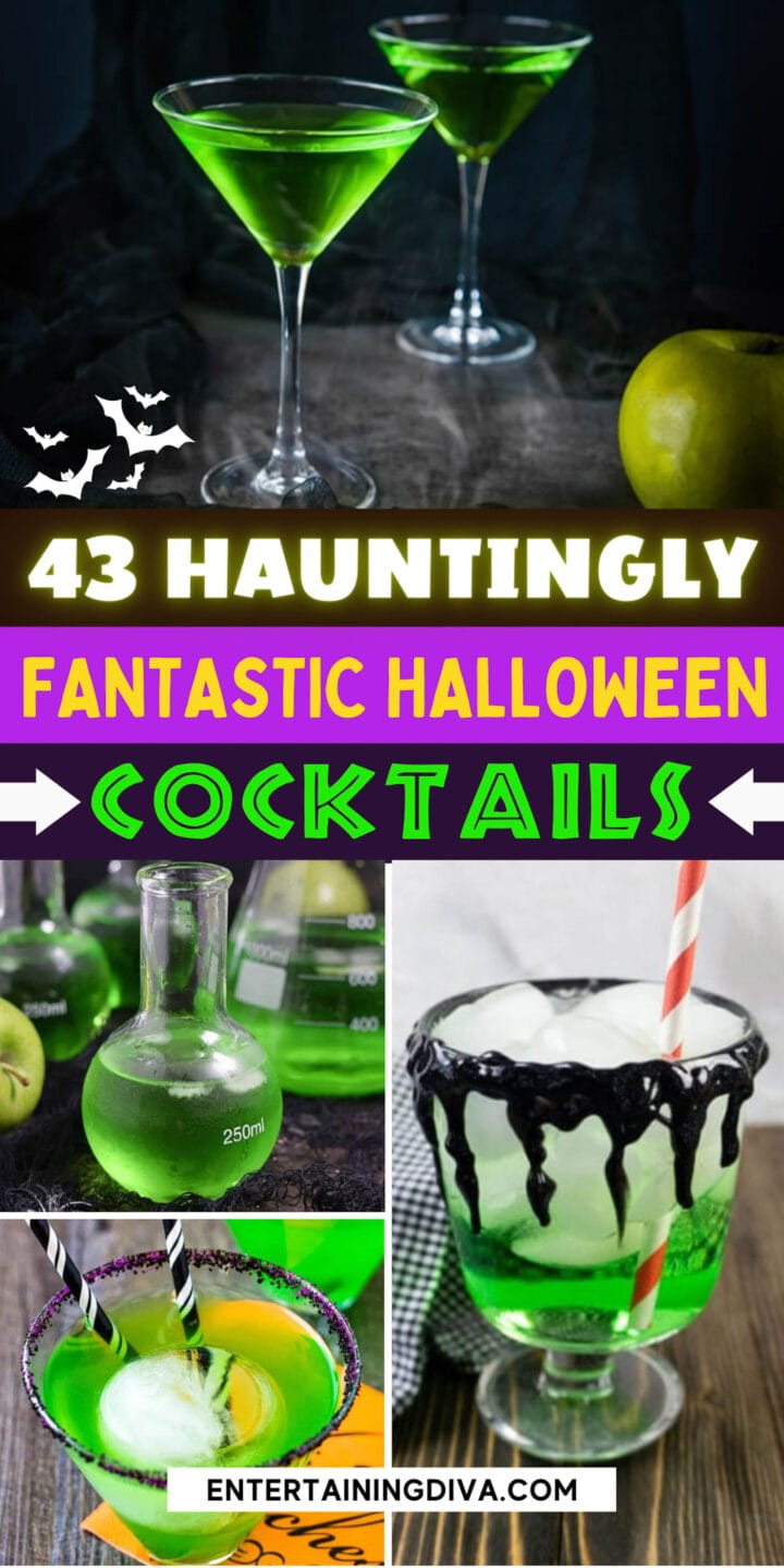 24 hauntingly fantastic Halloween cocktails.