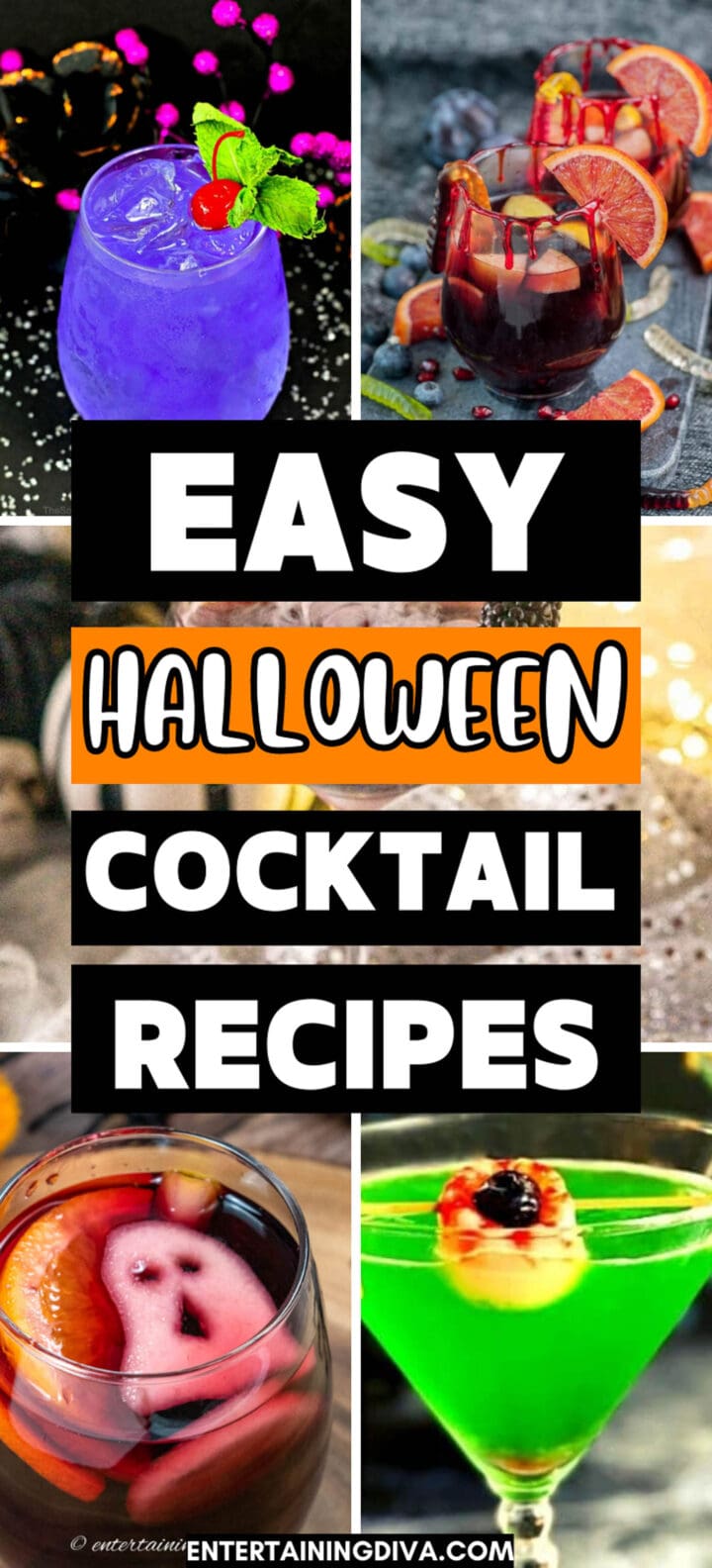 Halloween cocktails made easy.