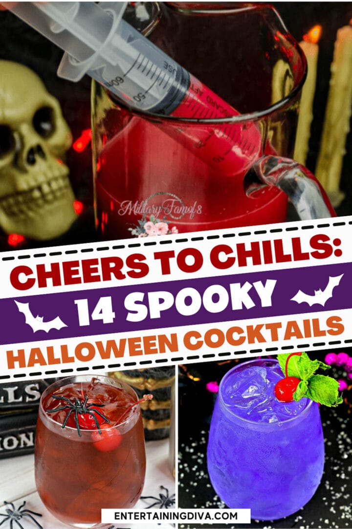 Chills galore with 14 spooktacular Halloween cocktails.