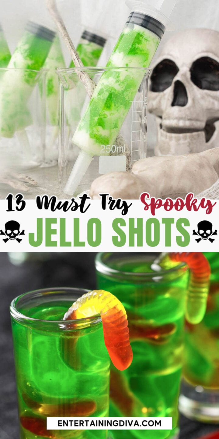 13 must try Halloween jello shots.