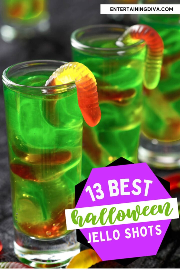 Top 13 Halloween-inspired jello shots.