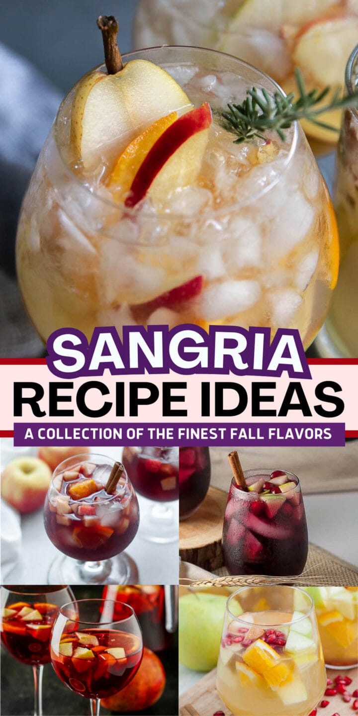 Fall sangria recipes collection.