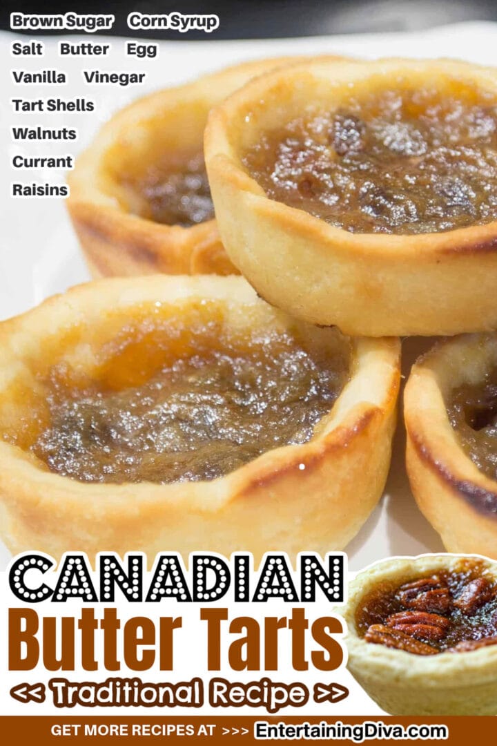 Canadian Butter Tarts - the Traditional Recipe