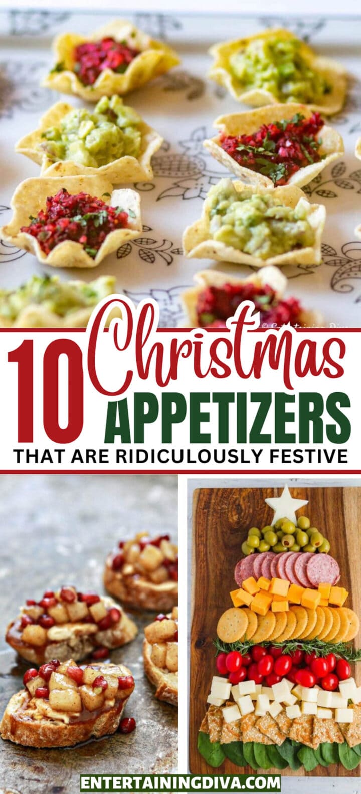 10 ridiculously festive holiday party appetizers.