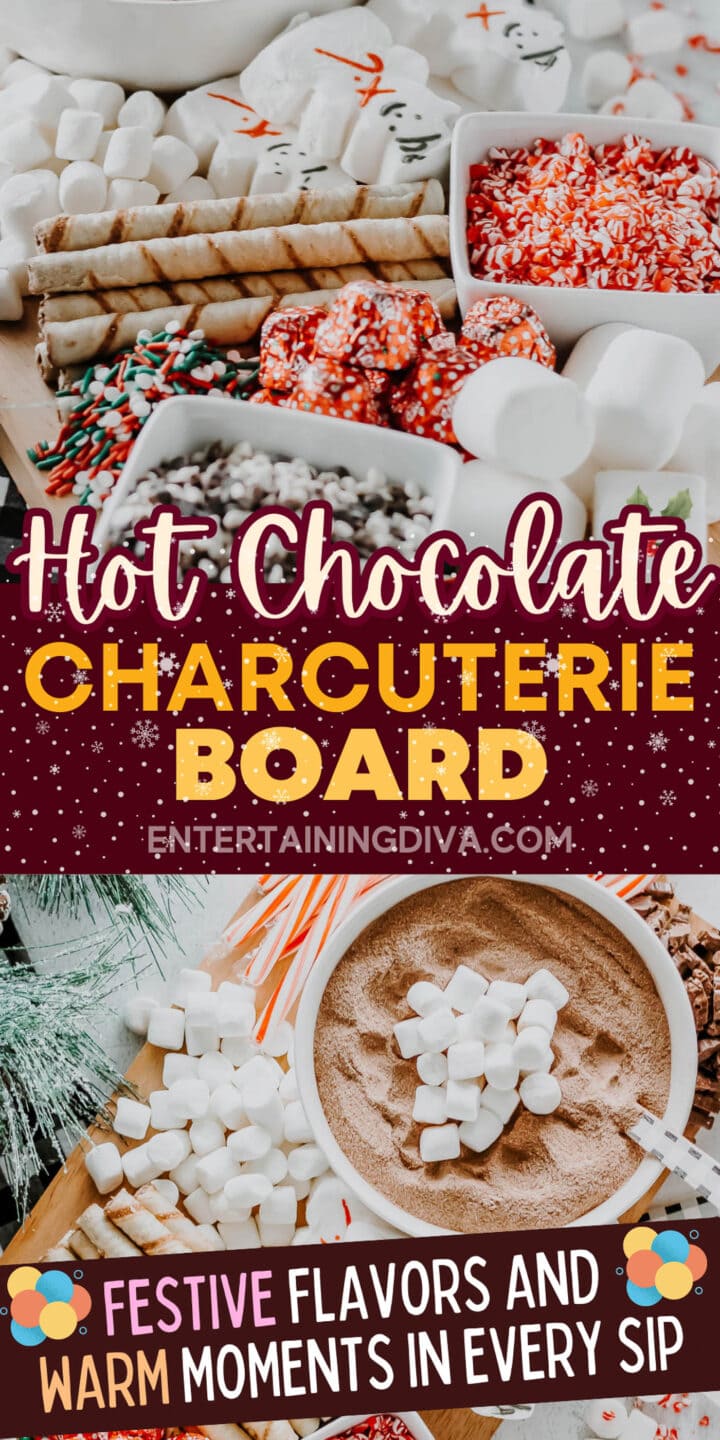 Keywords: hot chocolate charcuterie board  Description: Indulge in a delightful hot chocolate charcuterie board, featuring an array of delectable treats curated to elevate your hot chocolate experience.