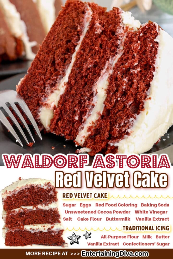 Waldorf Astoria red velvet cake recipe. Experience the decadent delight of this classic Waldorf Astoria dessert with our authentic recipe. Enjoy the rich flavors and luxurious texture that make this red velvet