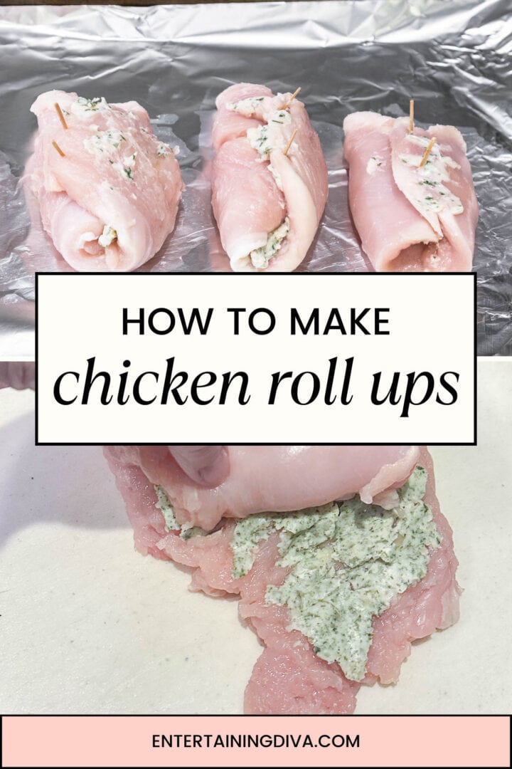 how to make chicken roll ups