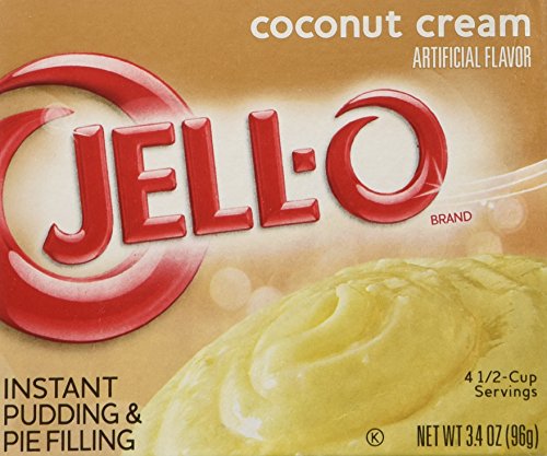 Instant Coconut Cream jello pudding