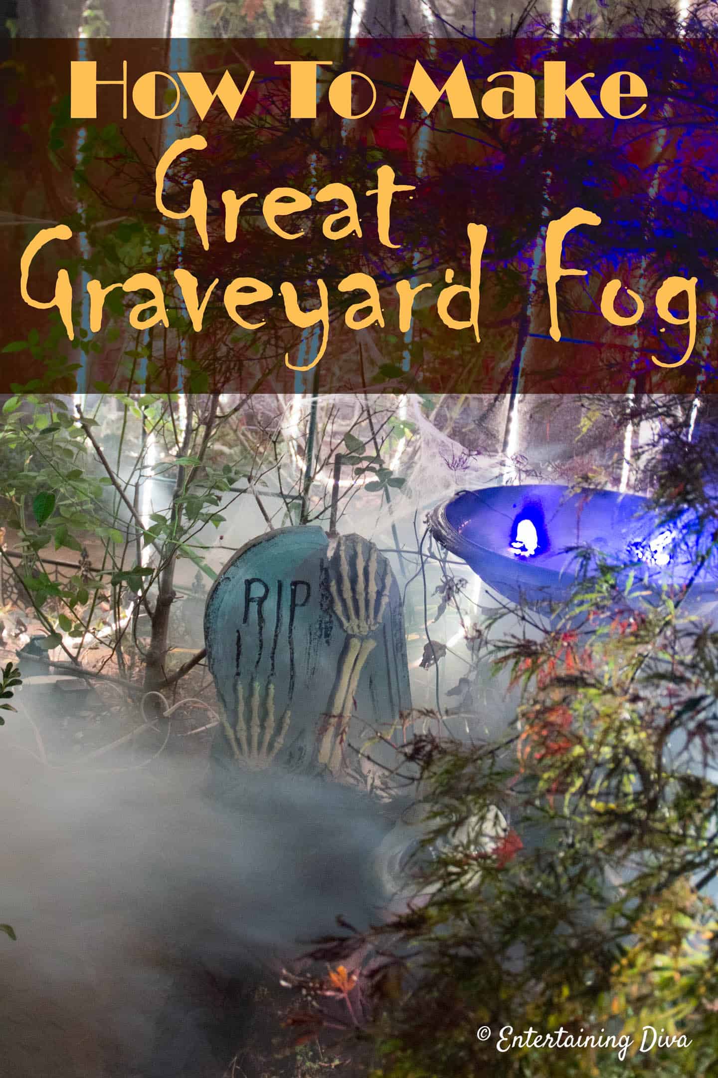 Halloween fog machine ideas: How to make fog stay low to the ground
