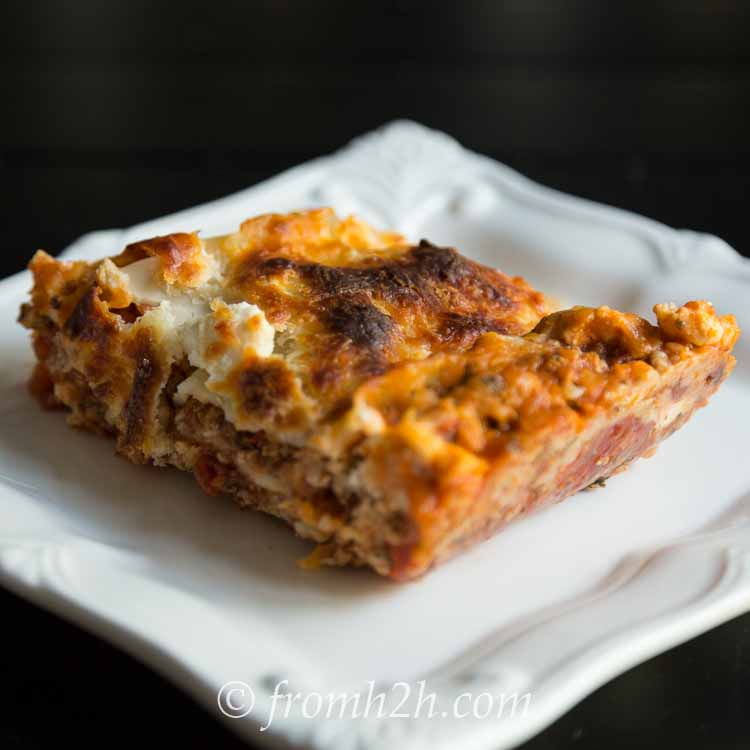 Turkey Lasagna