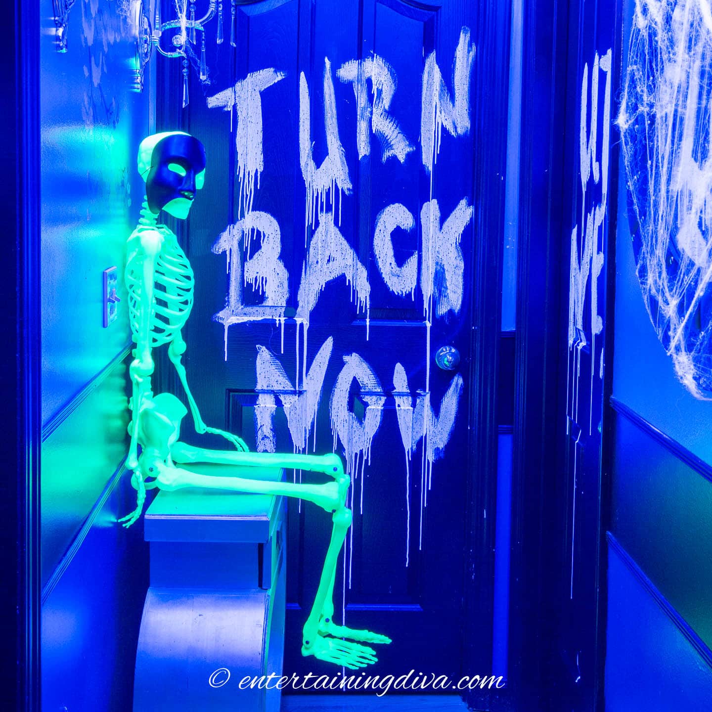 10 Easy DIY Black Light Halloween Decorations