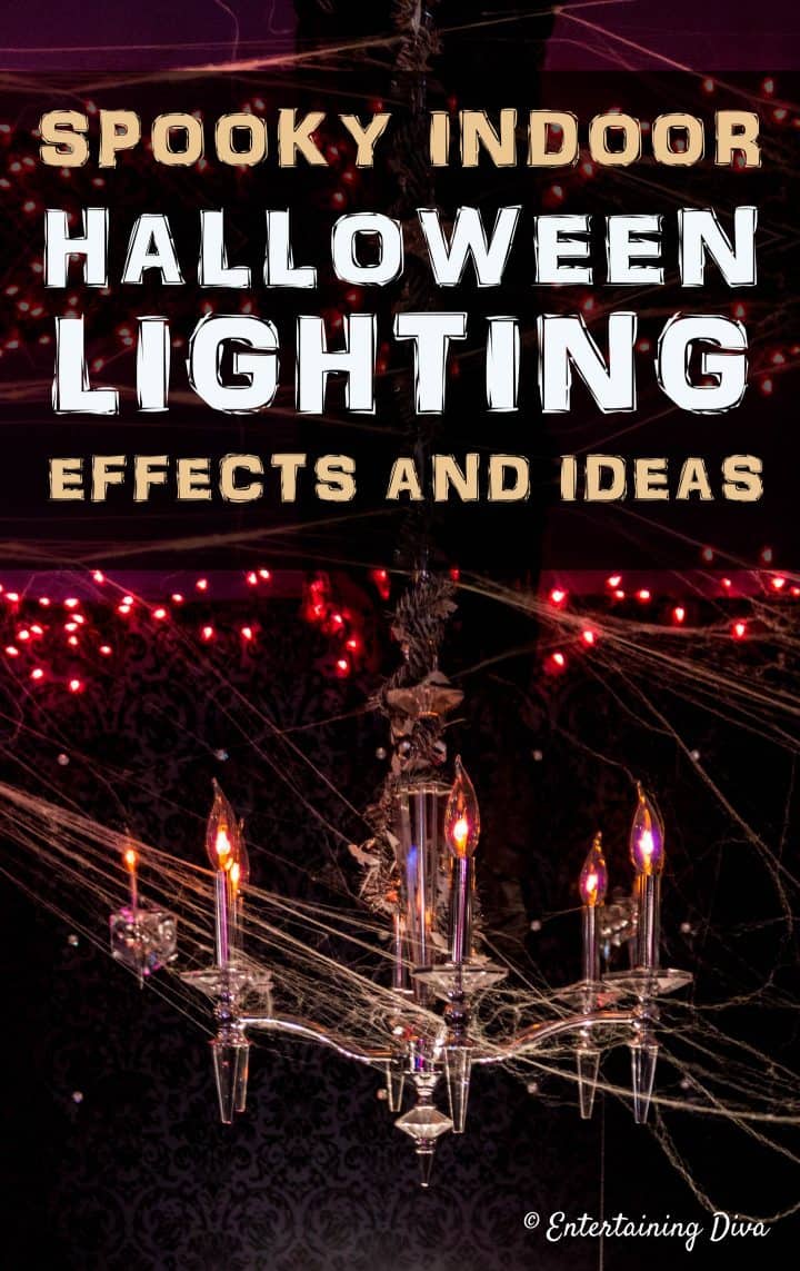 Indoor Halloween lighting effects and ideas