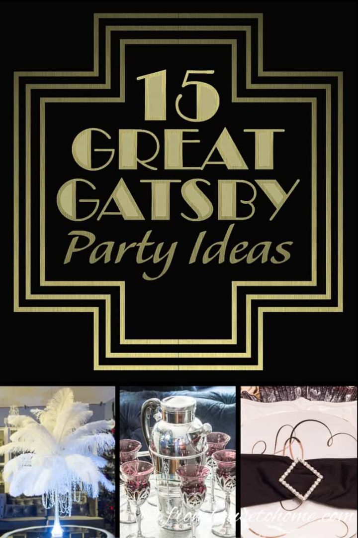 Great Gatsby Party Ideas