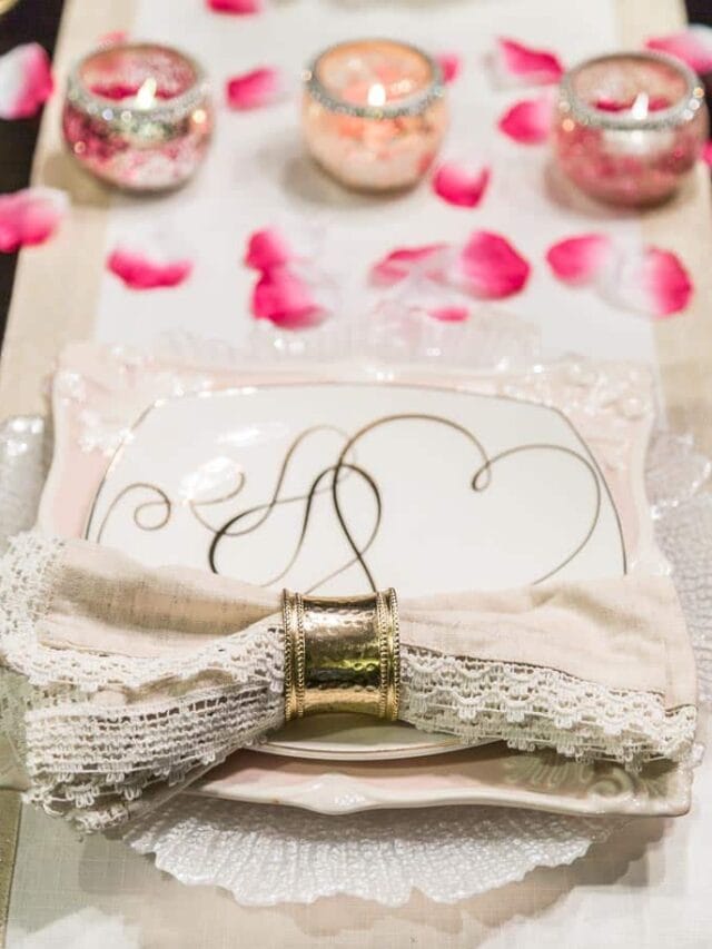 Romantic Valentine’s Day Table Setting Story