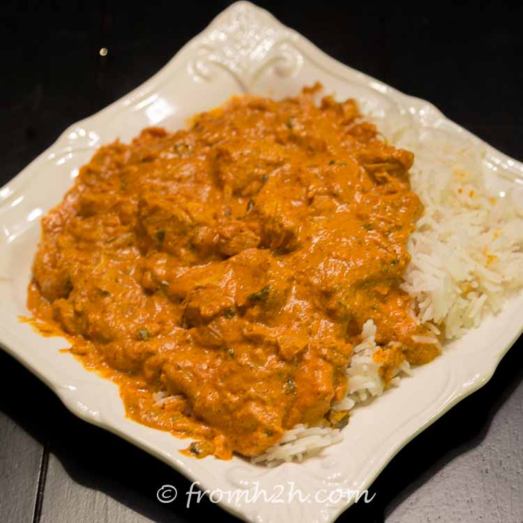 Simplified Chicken Makhani (Indian Butter Chicken)