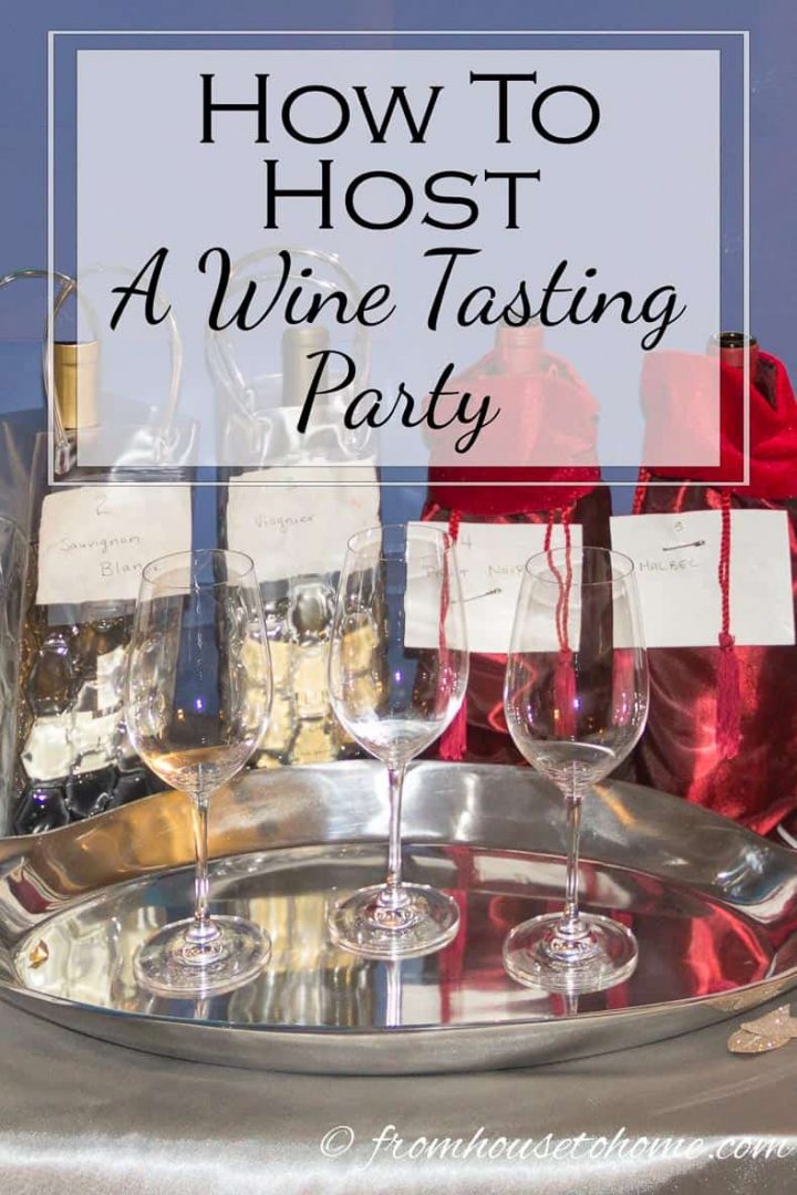 How to host a wine tasting party