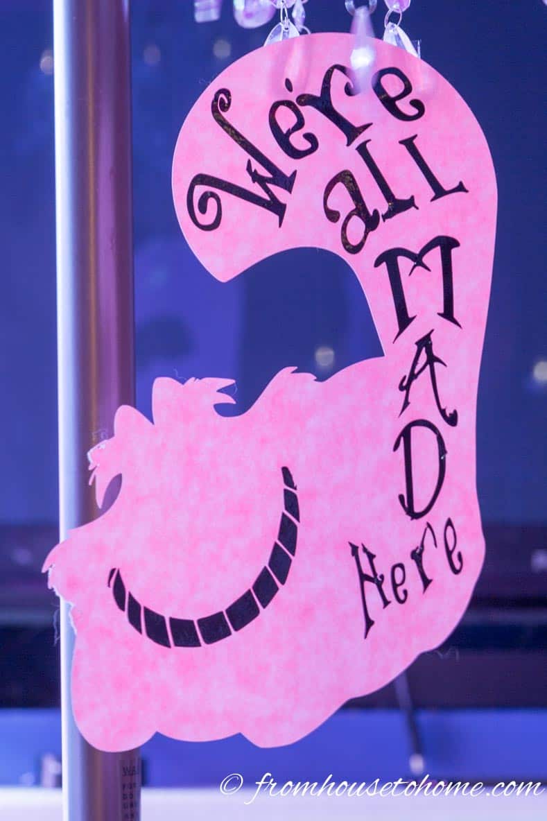 Cheshire cat | Mad Hatter Tea Party Ideas