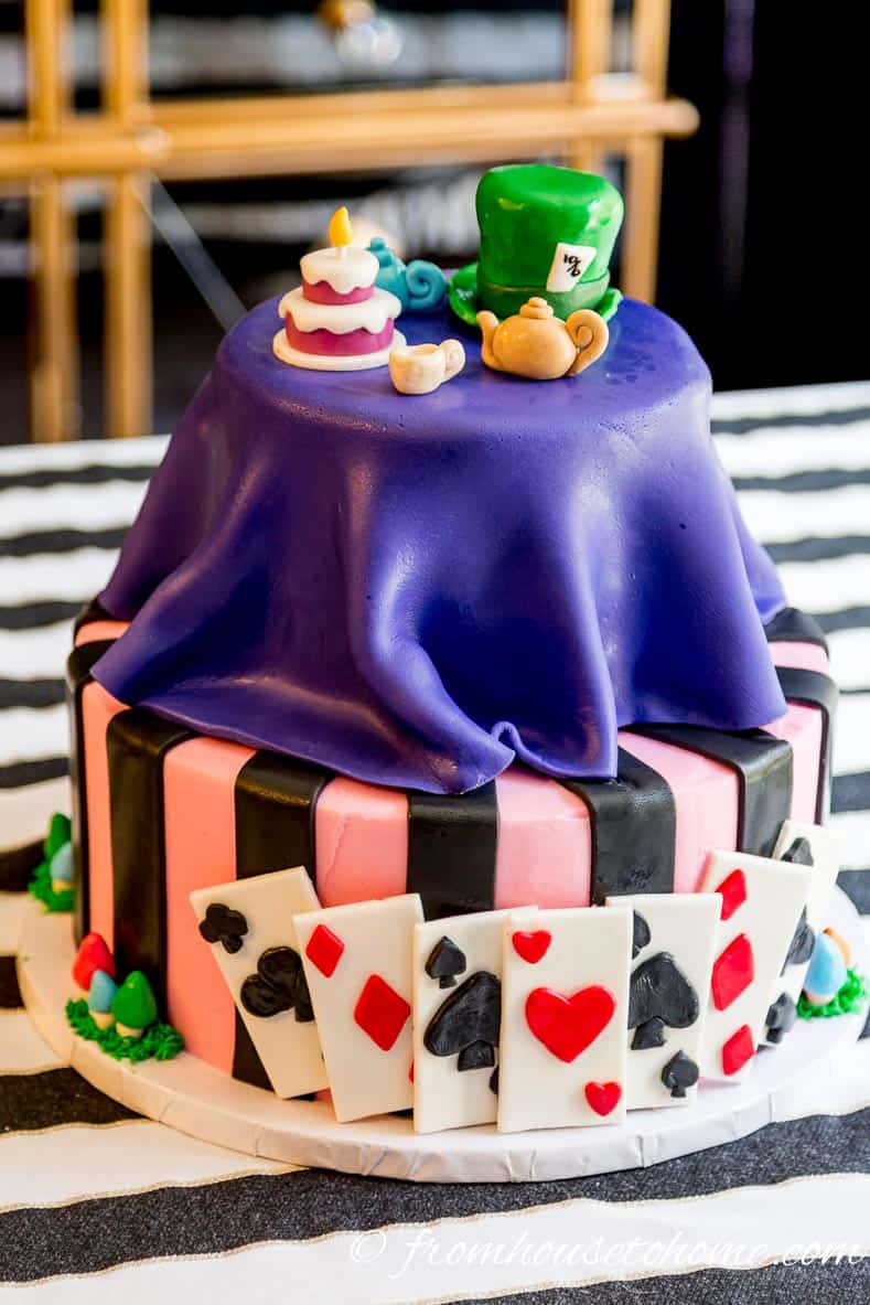 The Mad Hatter Tea Party cake | Mad Hatter Tea Party Ideas