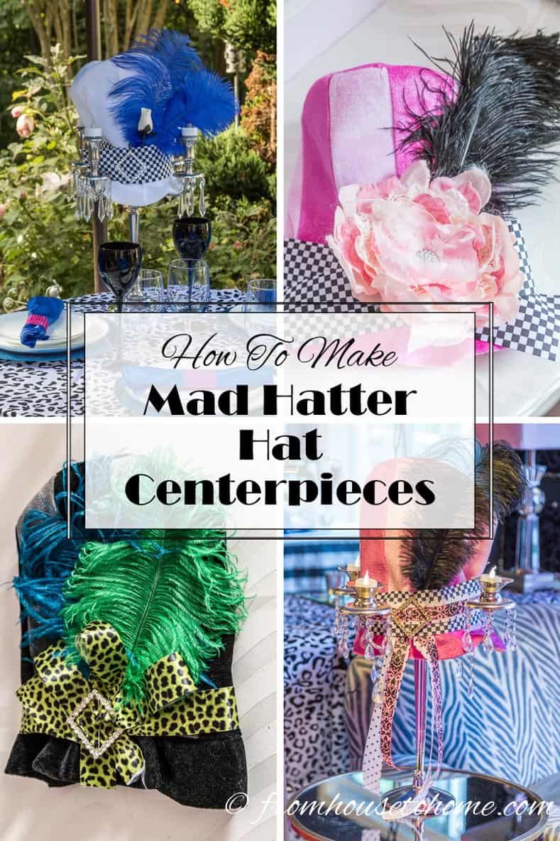How To Make Mad Hatter Hat Centerpieces