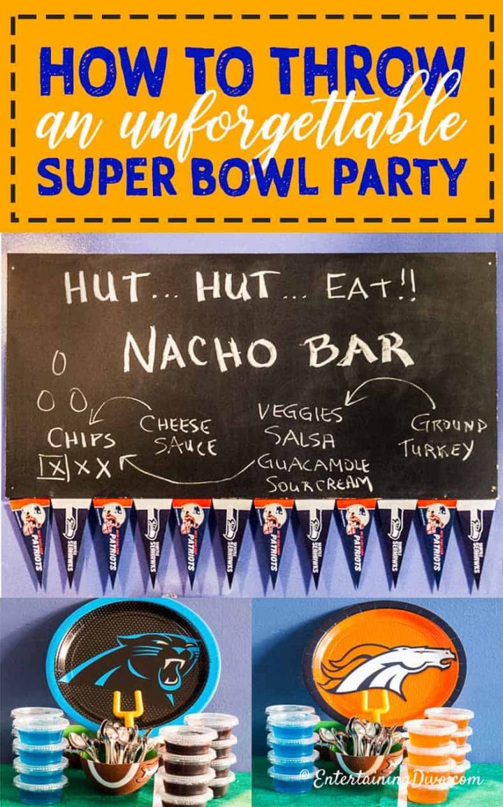 throw an unforgettable super bowl party