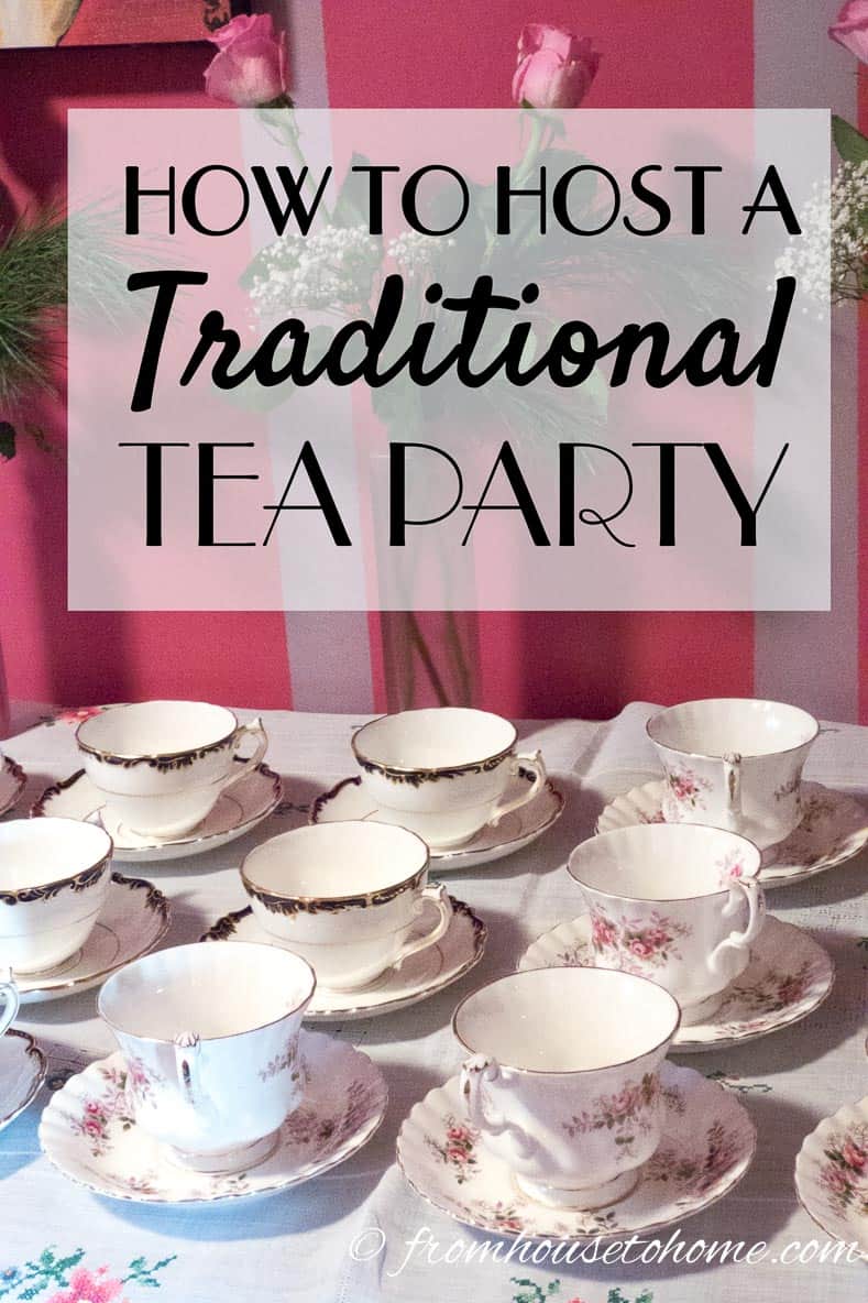 How To Host A Traditional Tea Party