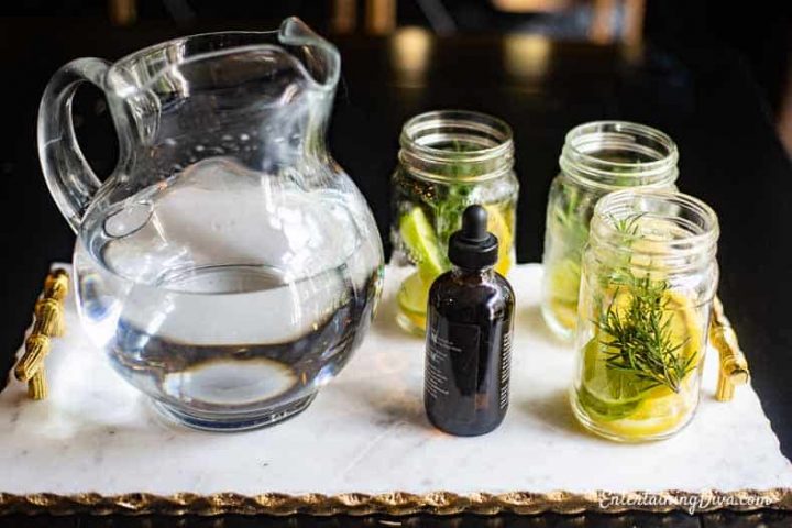 diy citronella candle water and essential oil