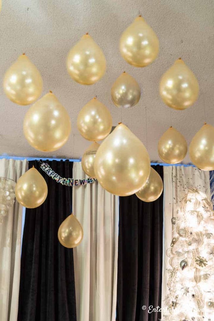 Kate spade inspired party ideas balloons