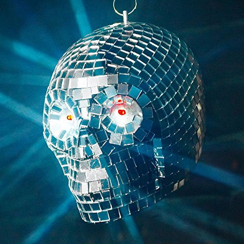 skull disco ball