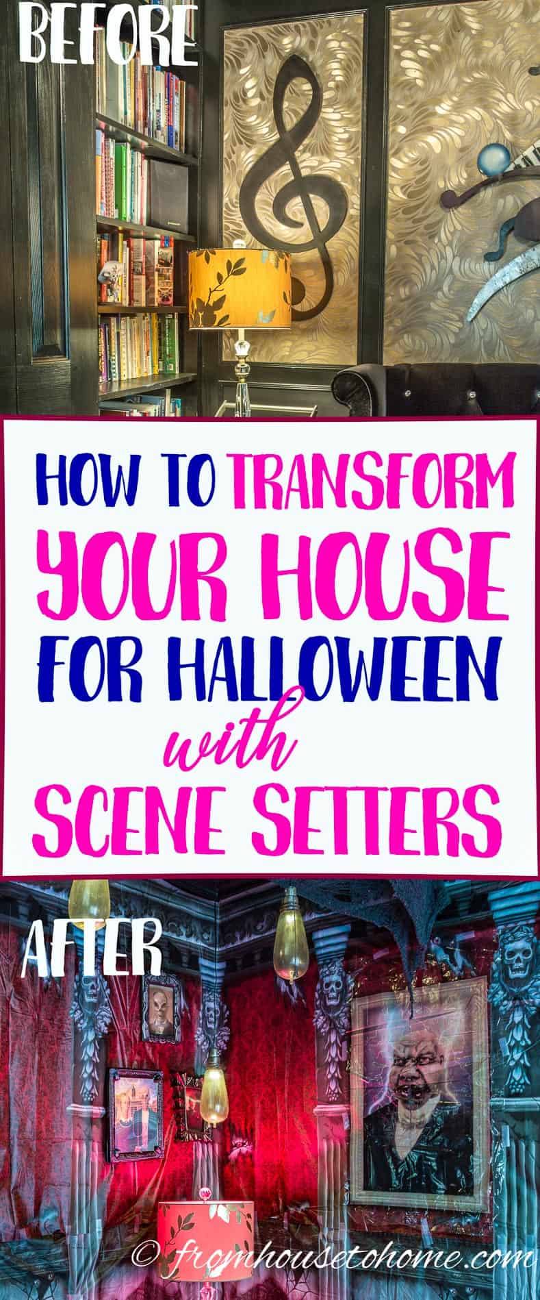 How To Transform Your House For Halloween With Scene Setters