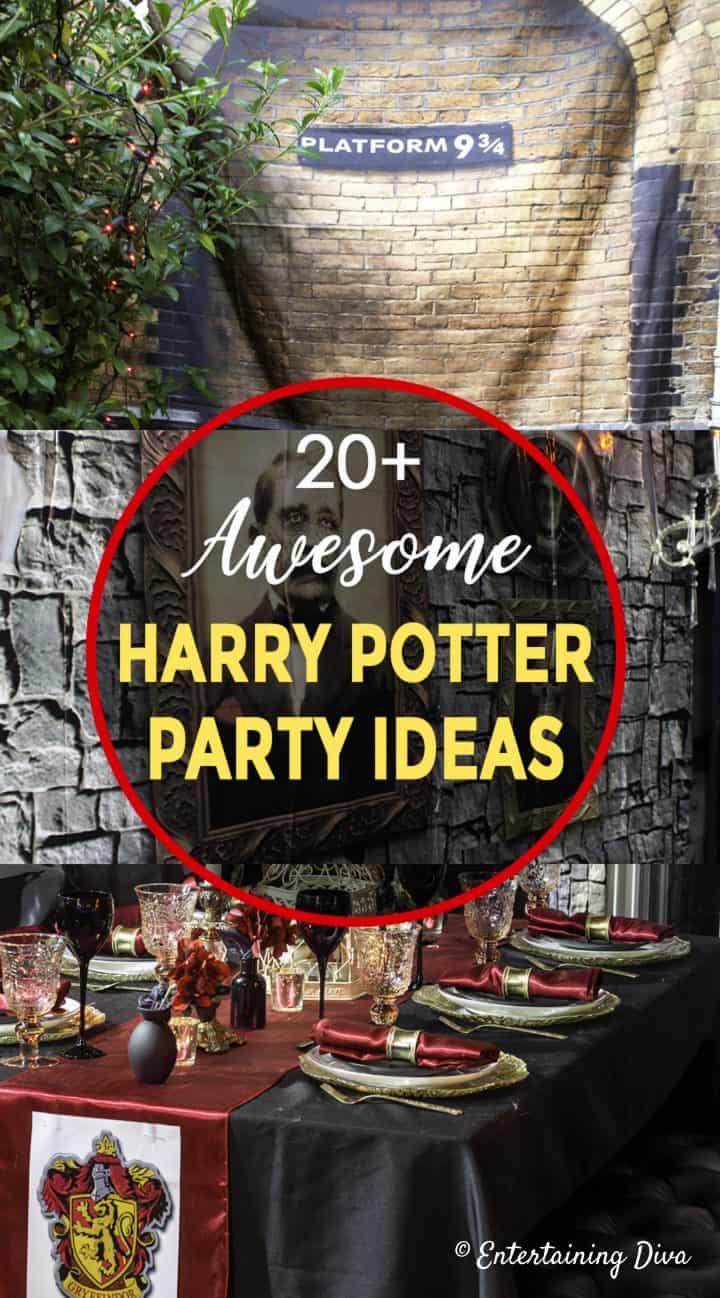 20+ awesome Harry Potter party ideas