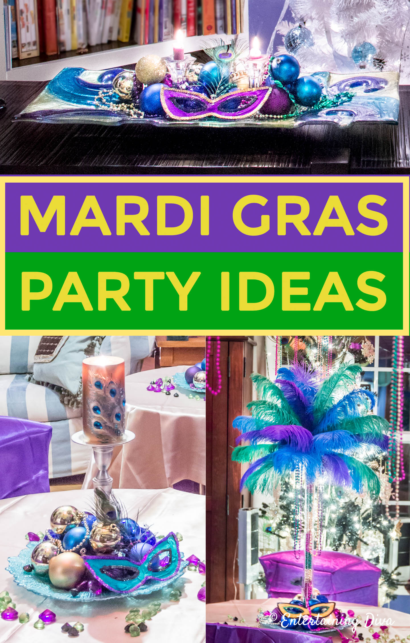 Mardi Gras party decorating ideas
