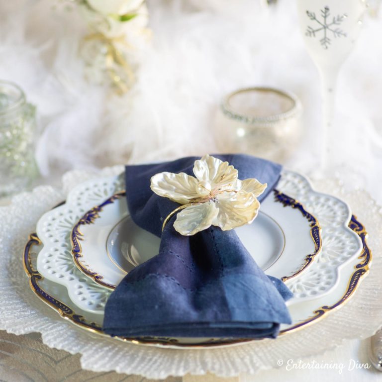 冬季仙境餐桌装饰