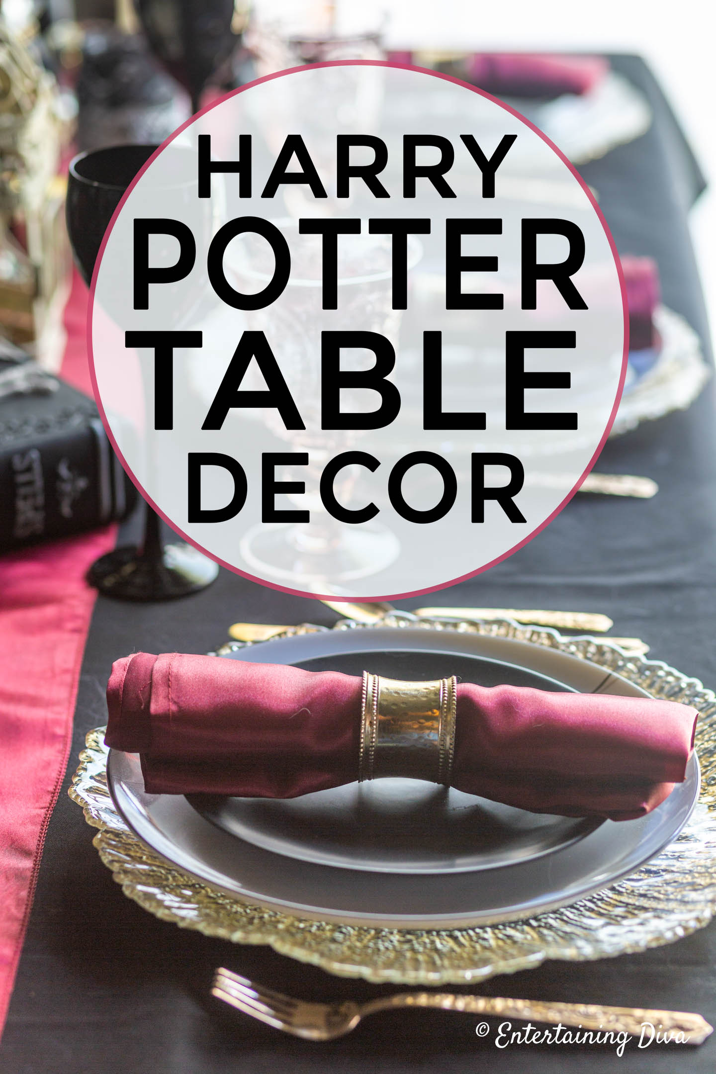 Harry Potter table decor ideas