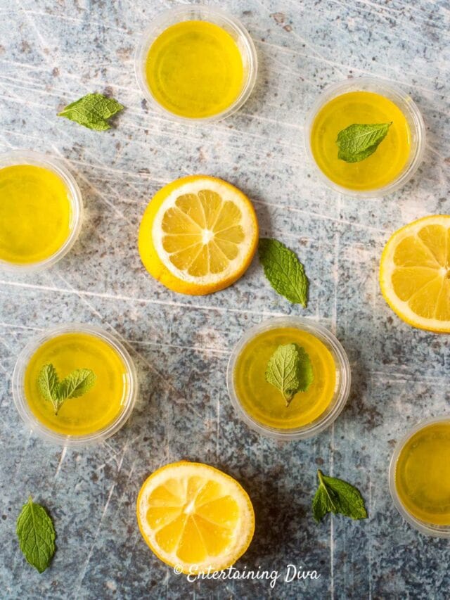 Lemon Drop Jello Shots Recipe Story