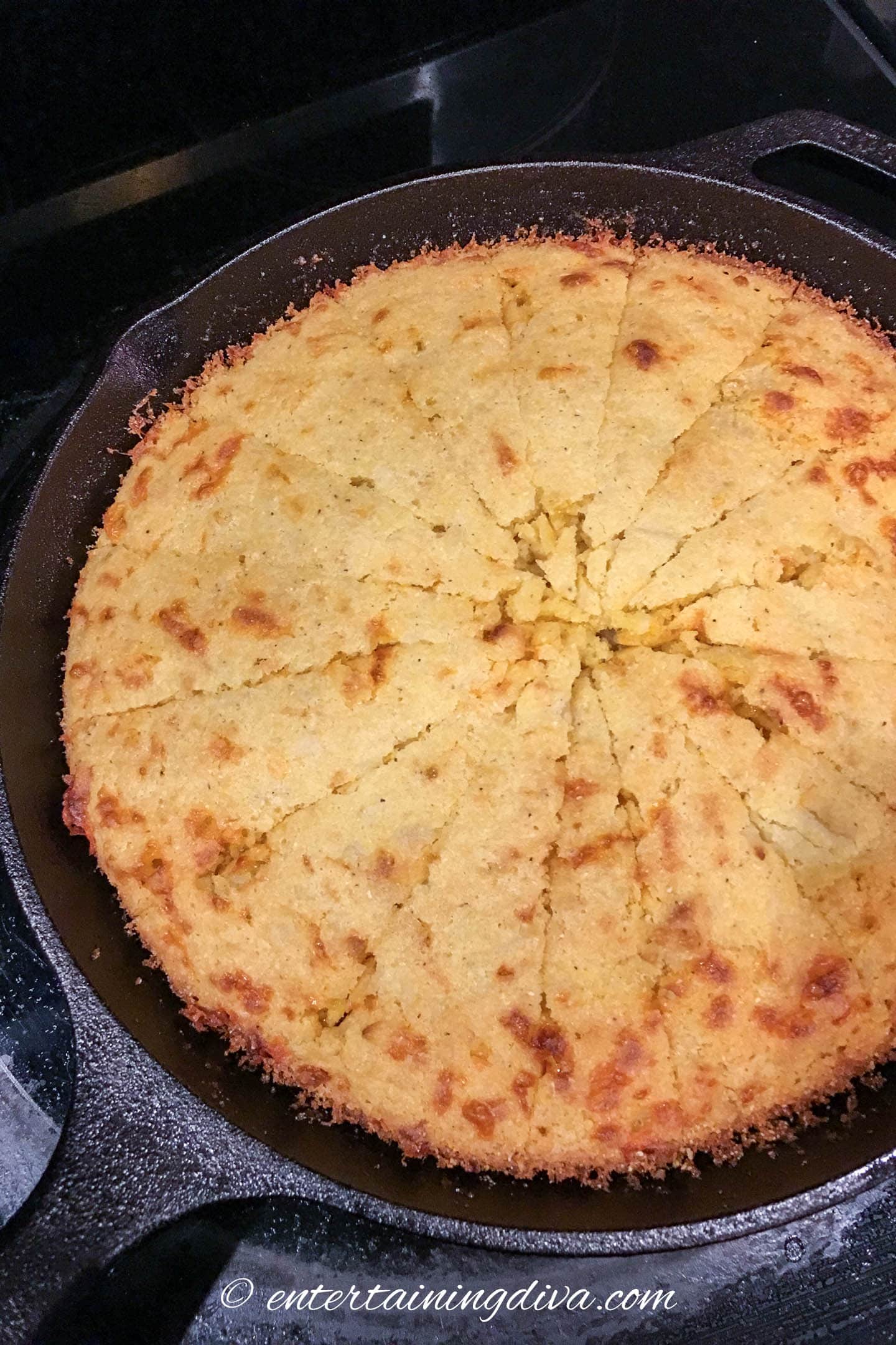 This image has an empty alt attribute; its file name is apple-cheese-cornbread-3-3.jpg