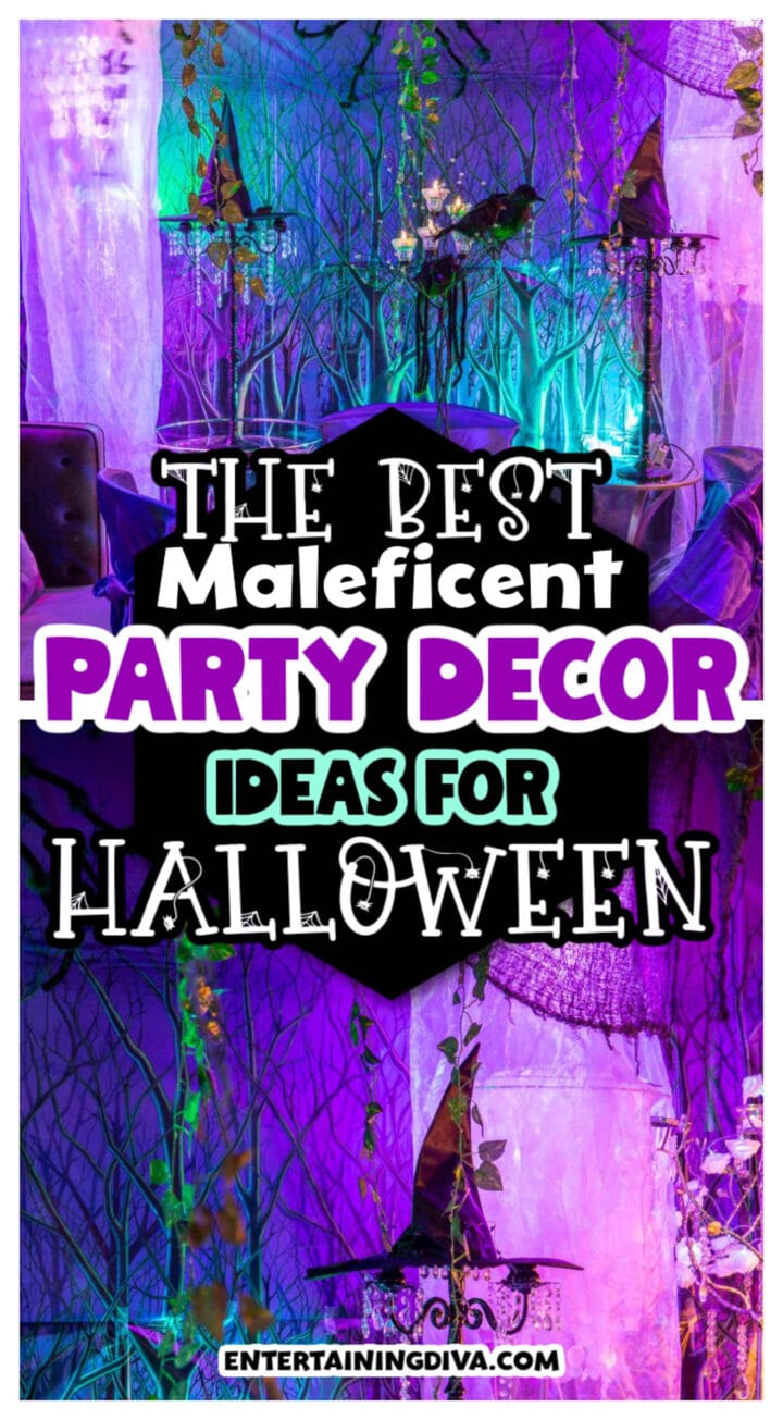 The best Maleficent party decor ideas for Halloween
