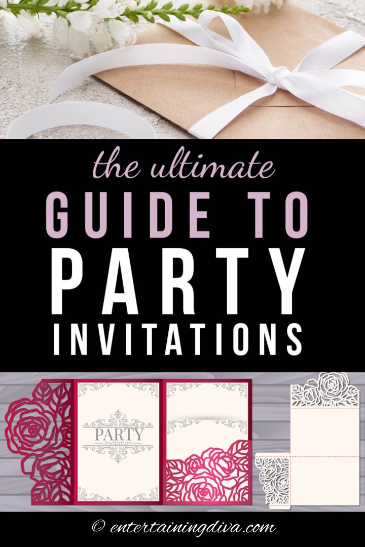 The ultimate guide to party invitations