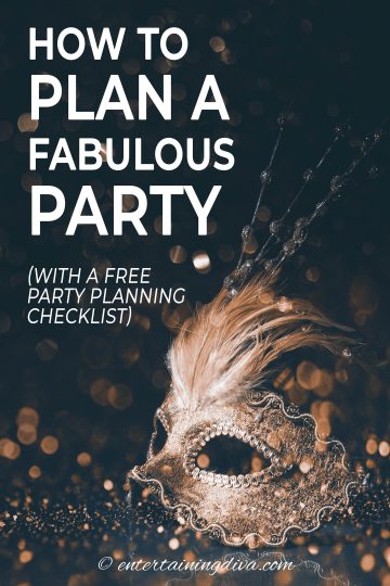 How To Plan A Party (and A Party Planning Checklist)