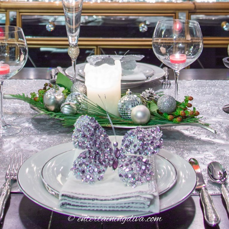 Easy and Elegant Christmas Table Decoration Ideas