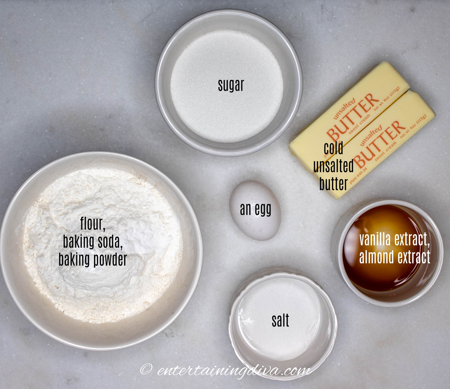 sugar cookies ingredients