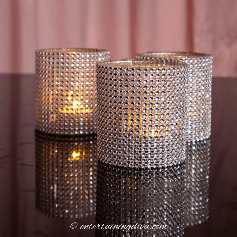 ZGallerie-inspired DIY Glam Candle Holders (Two Ways)