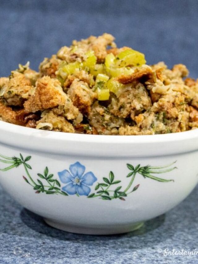 Old Fashioned Bread, Celery and Sage Turkey Stuffing (Or Dressing) Story