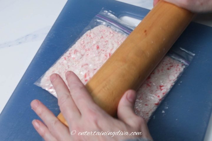 How to crush candy canes