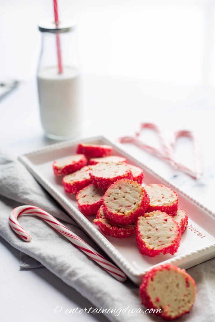 slice and bake peppermint cookies