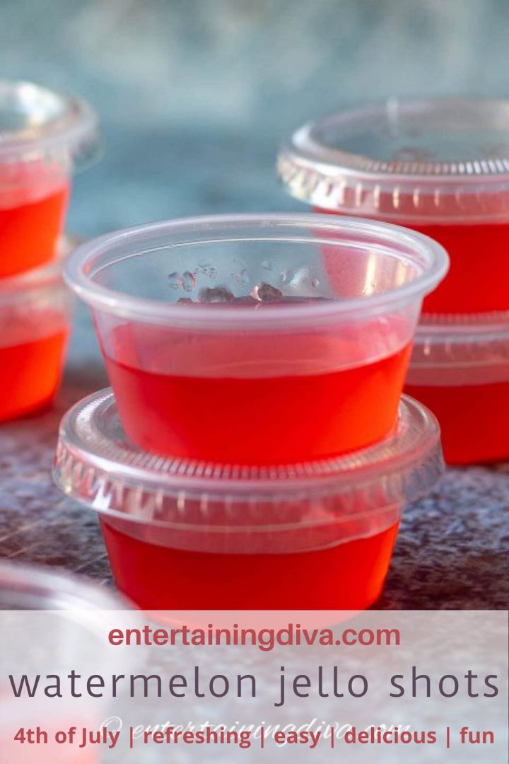 watermelon jello shots