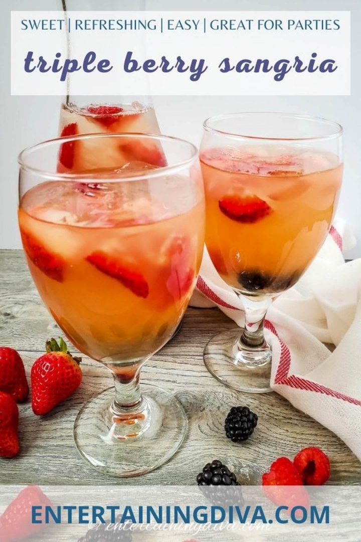 triple berry sangria